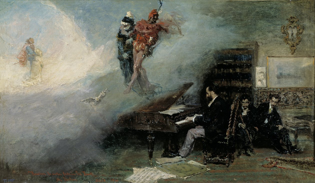 Fantasia su Faust, 1866 da Marià Fortuny