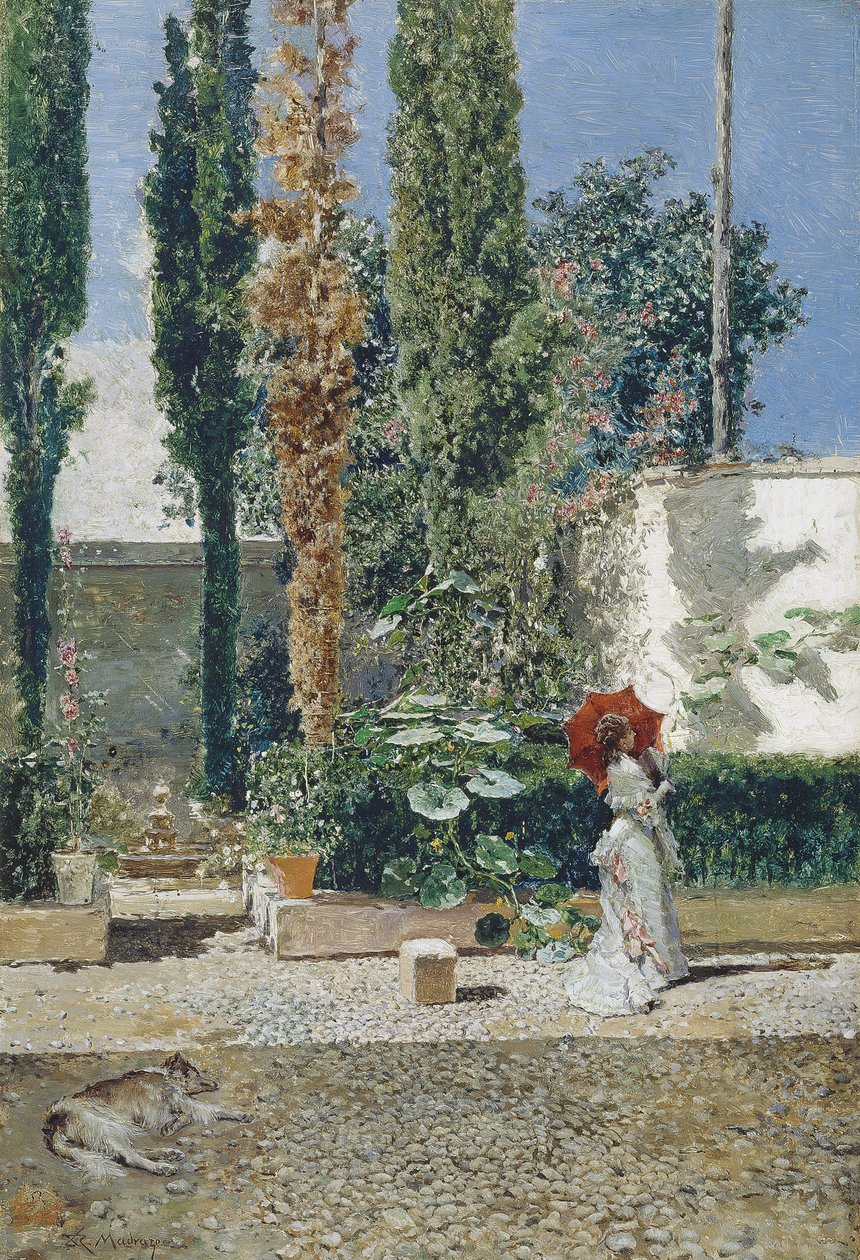 Giardino della casa dei Fortuny da Marià Fortuny