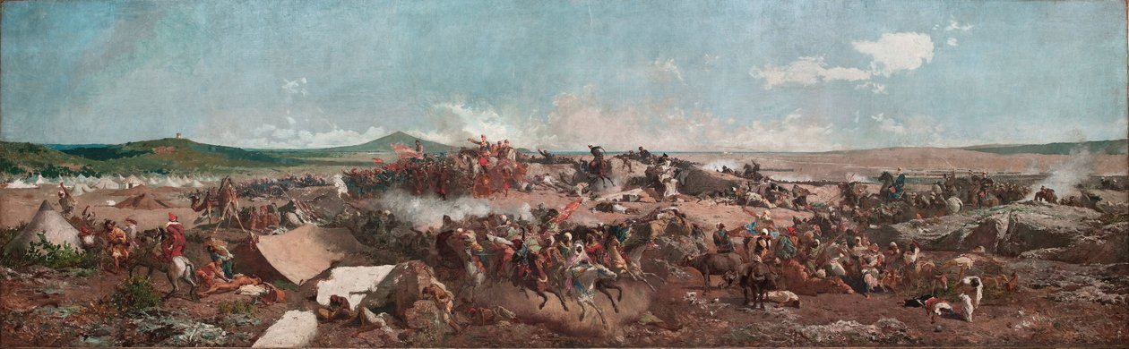 La battaglia di Tetuán da Marià Fortuny