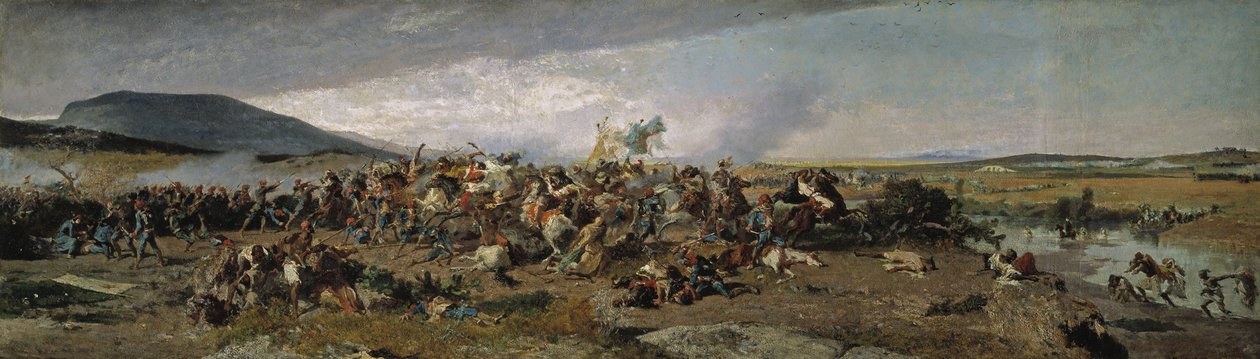 La battaglia di Wad-Ras, 1863 da Marià Fortuny
