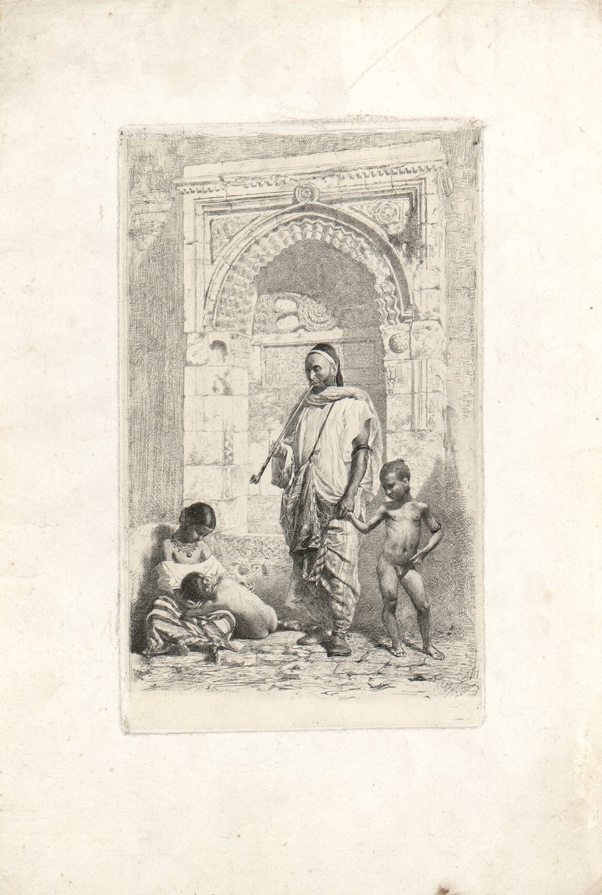 Famiglia marocchina da Marià Fortuny Marsal