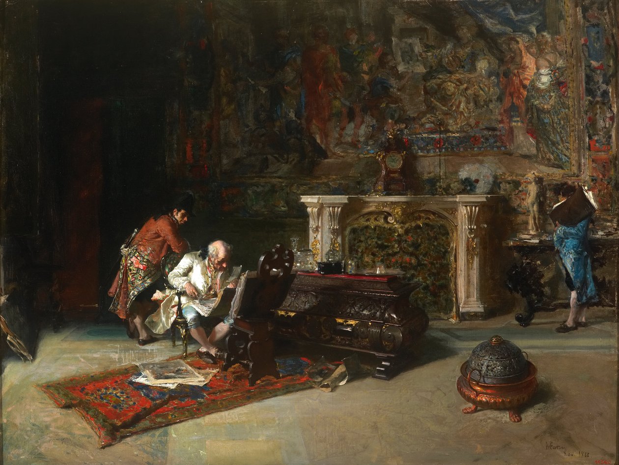 Il collezionista di stampe da Marià Fortuny Marsal
