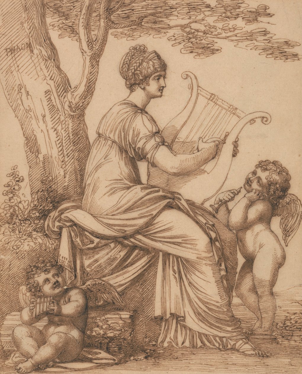 Saffo da Maria Hadfield Cosway