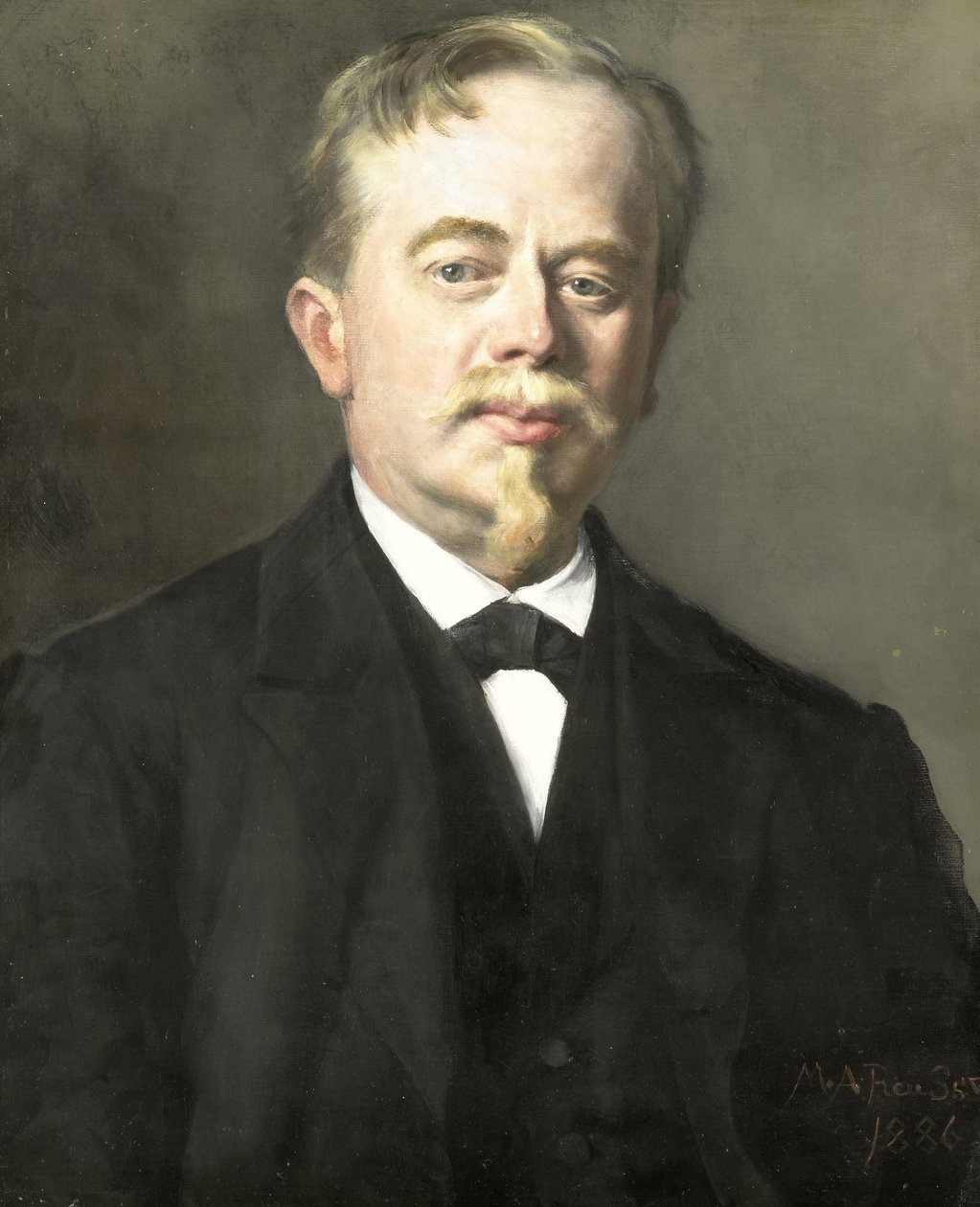 Ritratto di Augustus Allebé (1838-1927) da Maria Alexandrina Reuss (prinses van Saxen Weimar Eisenbach)