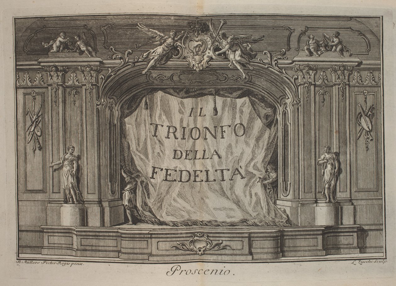 Il Trionfo della Fedeltà. Dramma Pastorale Per Musica Di E.T.P.A. da Maria Antonia Walpurgis