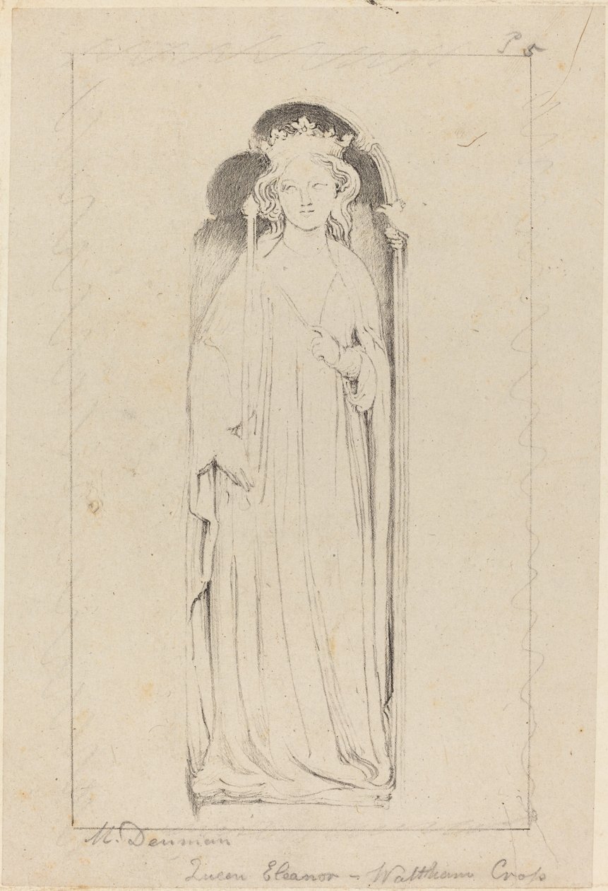 Regina Eleonora, da Waltham Cross da Maria Denman after John Flaxman