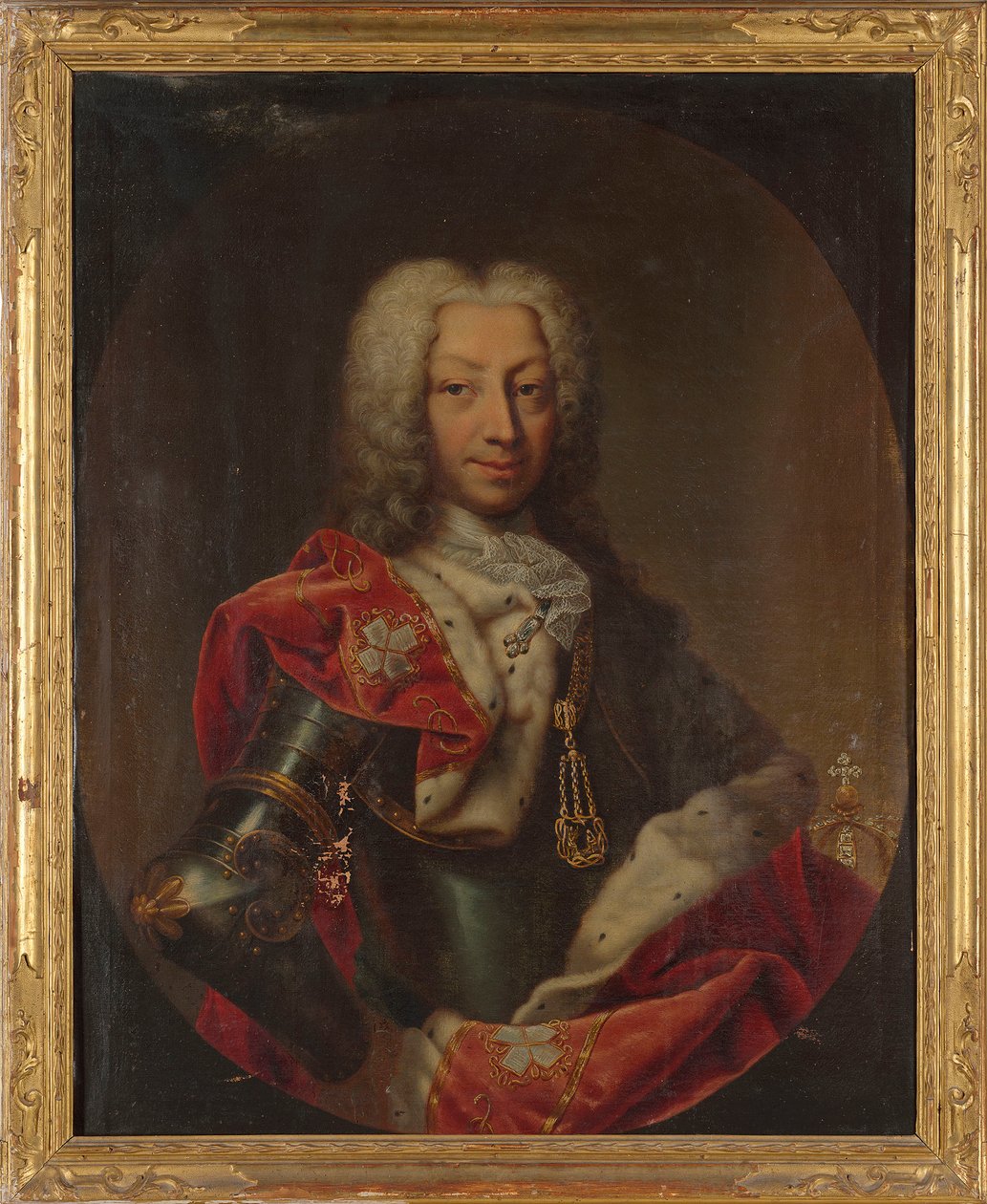 Carlo Emanuele III 1701-1773, Duca di Savoia e Re di Sardegna, prima metà del XVIII sec. da Maria Giovanna Clementi