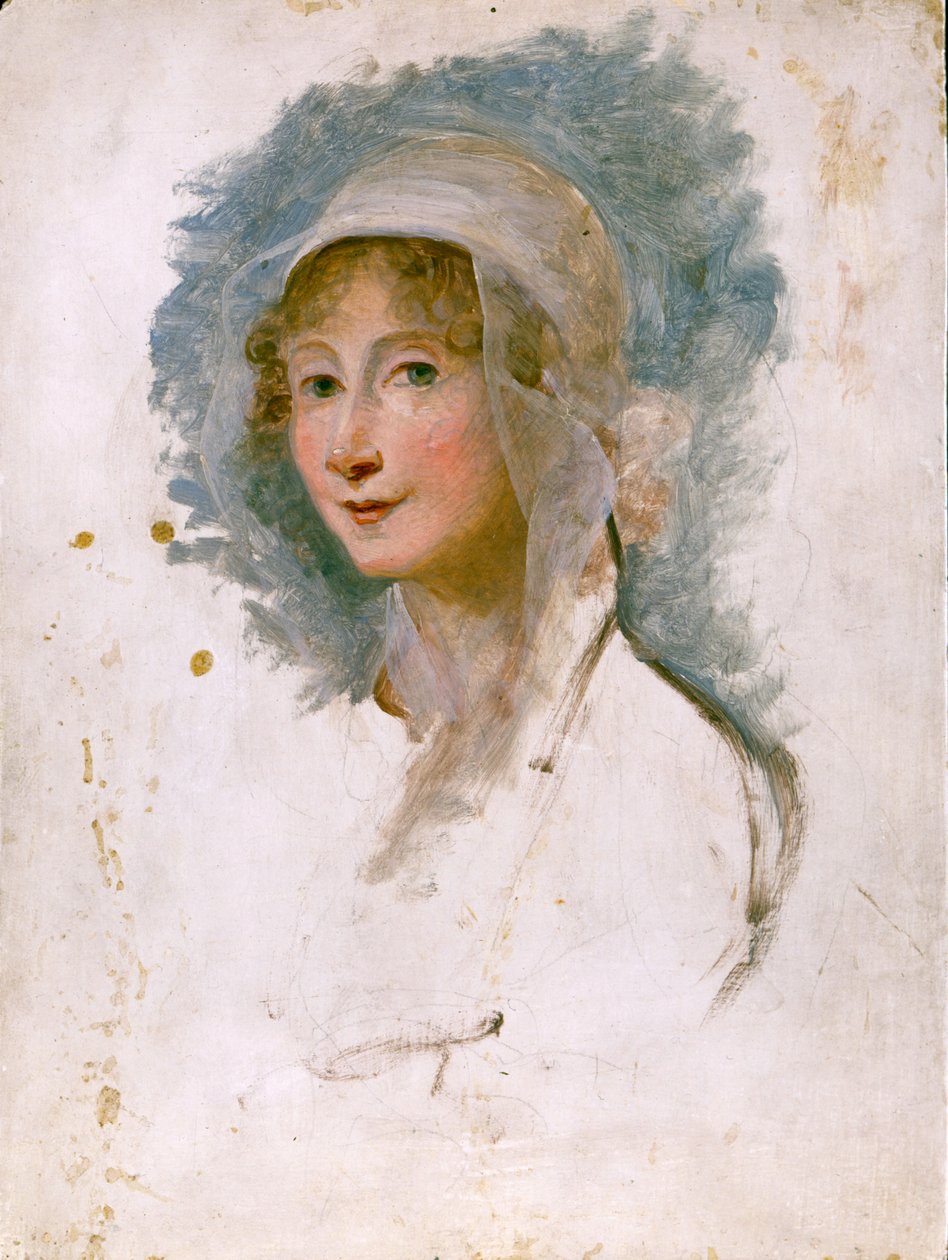Ritratto di Giulia Beccaria Manzoni (1762 - 1841), madre di Alessandro Manzoni. Dipinto di Maria Cosway. Biblioteca di Brera, Milano. da Maria Hadfield Cosway