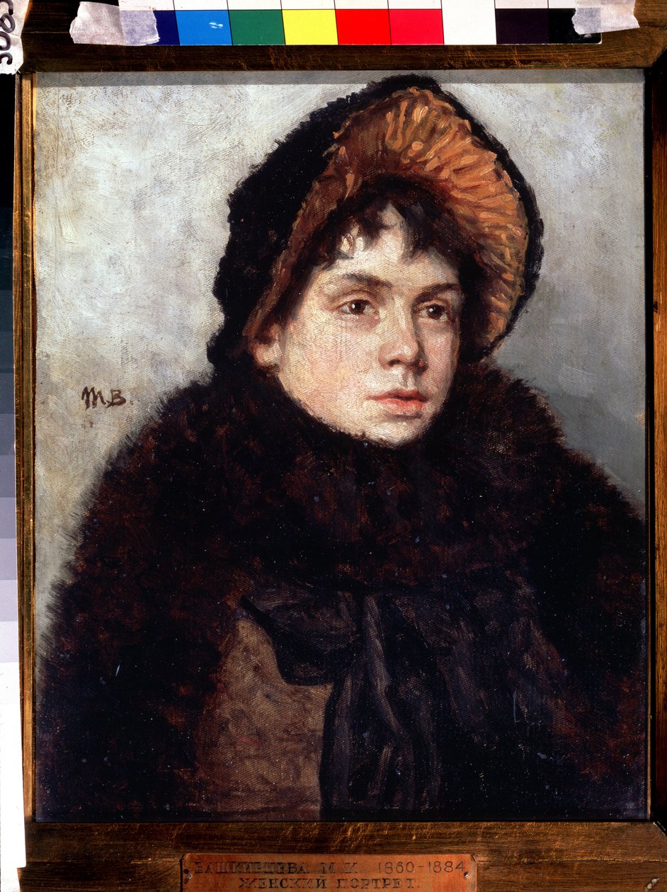 Autoritratto da Maria Konstantinova Bashkirtseva
