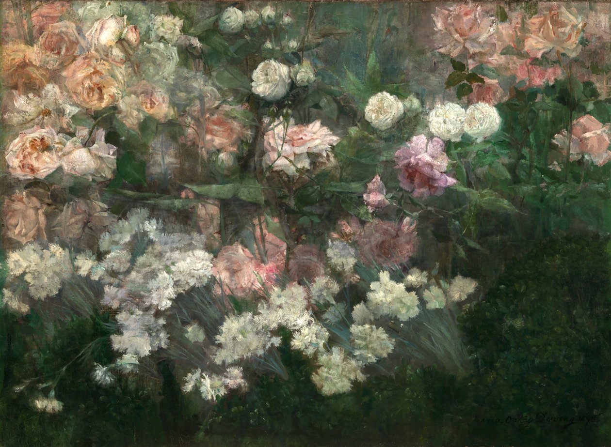 Giardino in maggio, 1895 da Maria Oakey Dewing