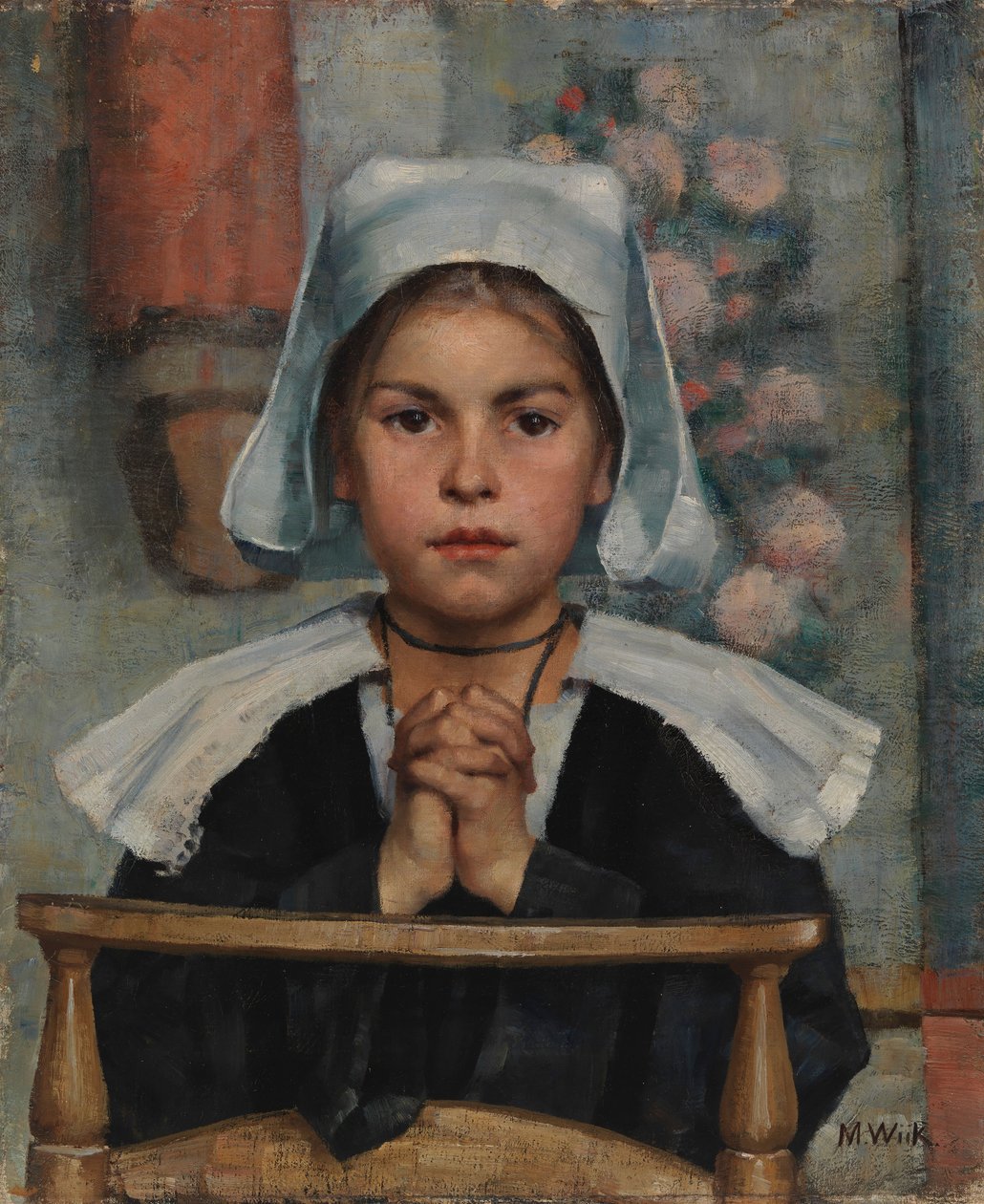 In chiesa da Maria Wiik