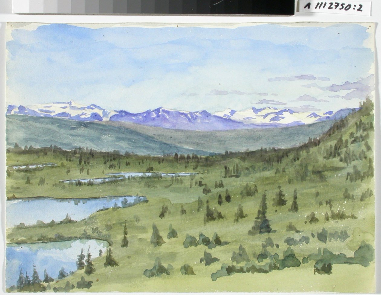 Studio di paesaggio dalla Norvegia da Maria Wiik