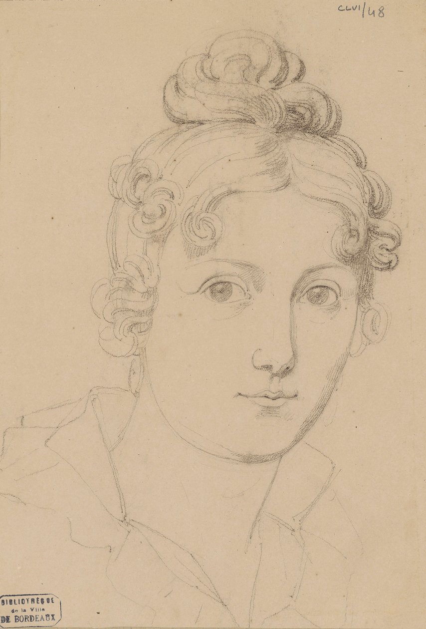 Autoritratto, c.1830 da Maria del Rosario Weiss Zorrilla