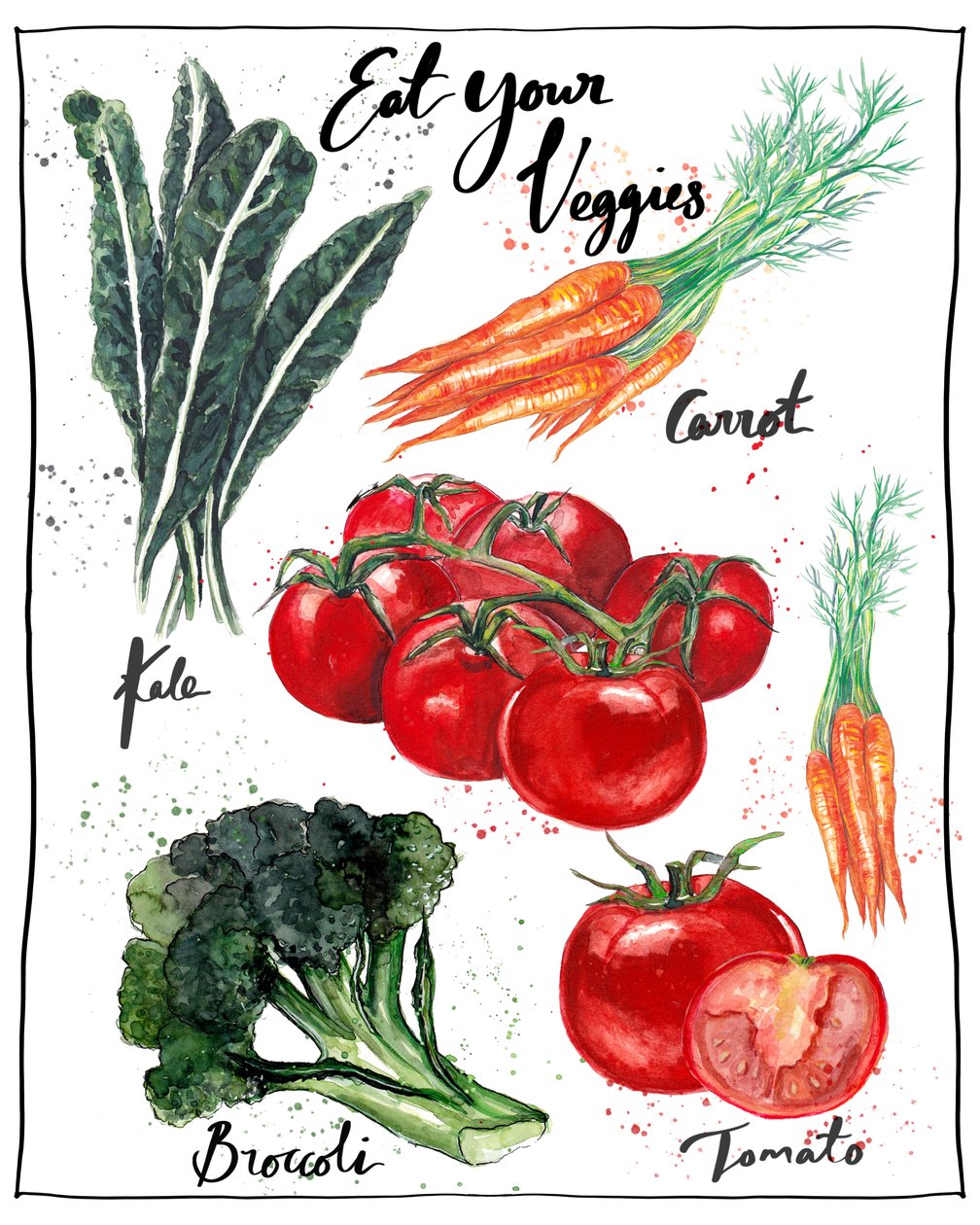 Mangiare le verdure, 2020 da Marianna Kulukundis