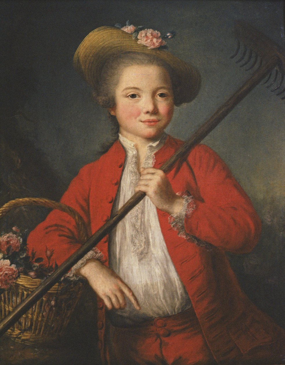 Ritratto di Antoine Duplaa, a 9 anni da Marianne Loir