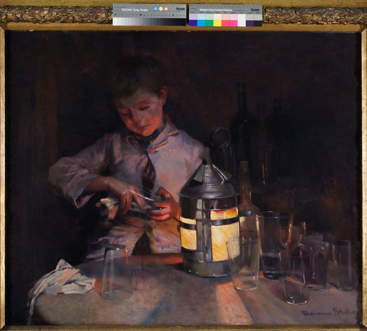 Luce della lanterna da Marianne Stokes