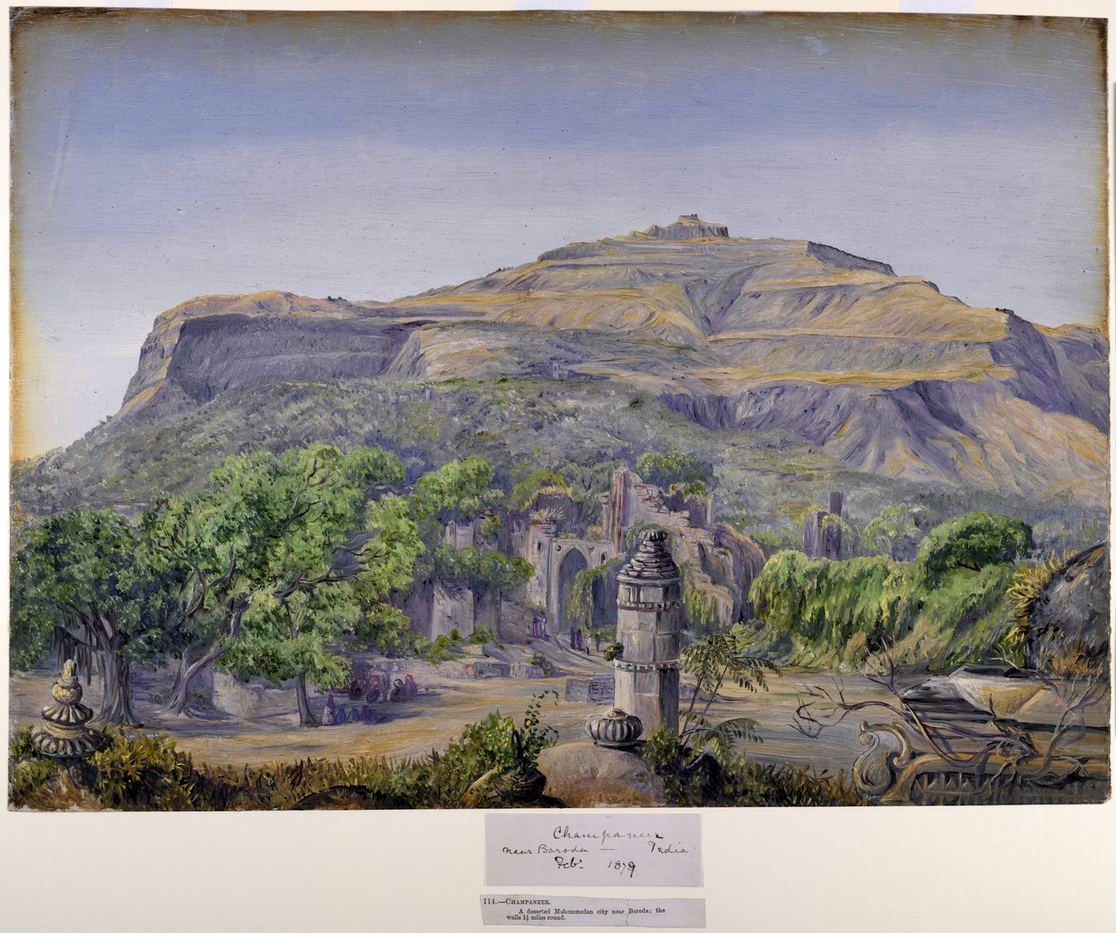 Champaneer, vicino a Baroda, India da Marianne North