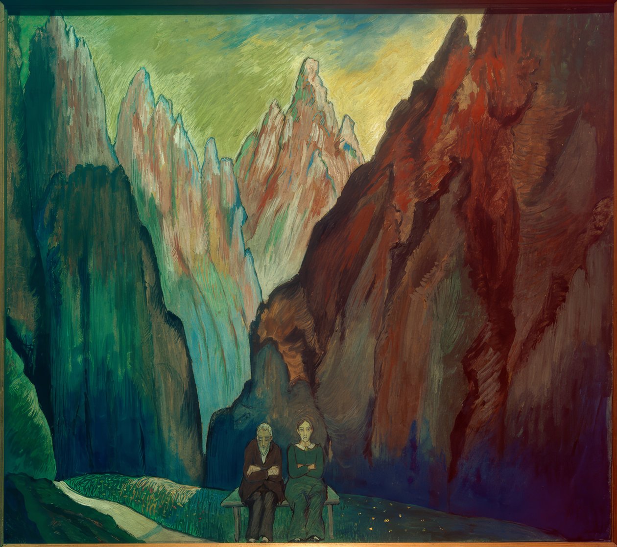 Con le spalle alla vita da Marianne von Werefkin