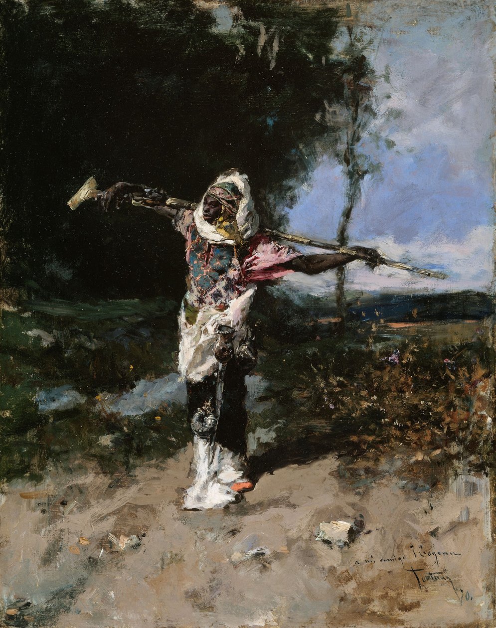 Capo africano da Mariano Fortuny y Marsal