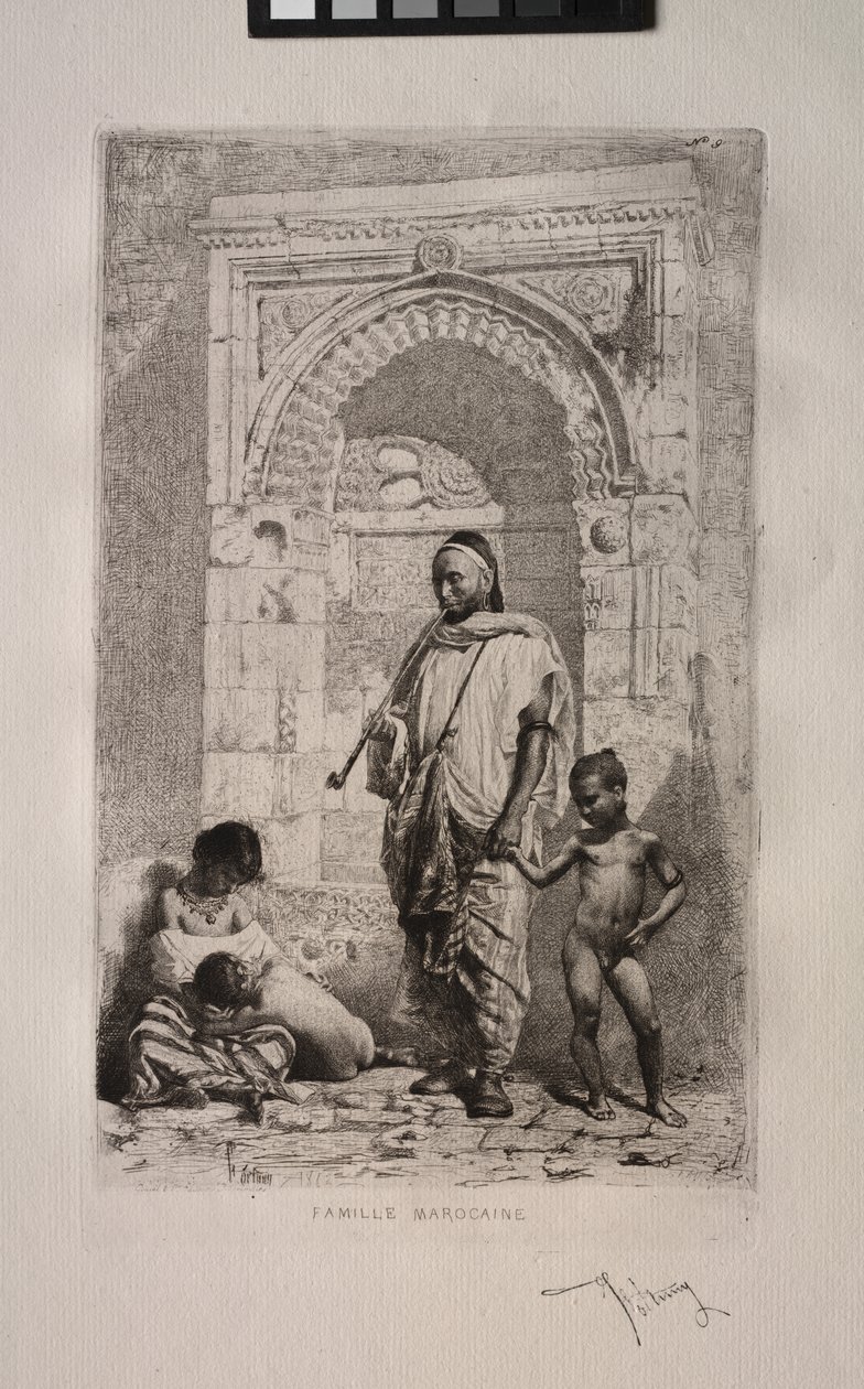 Famiglia marocchina da Mariano Fortuny y Marsal