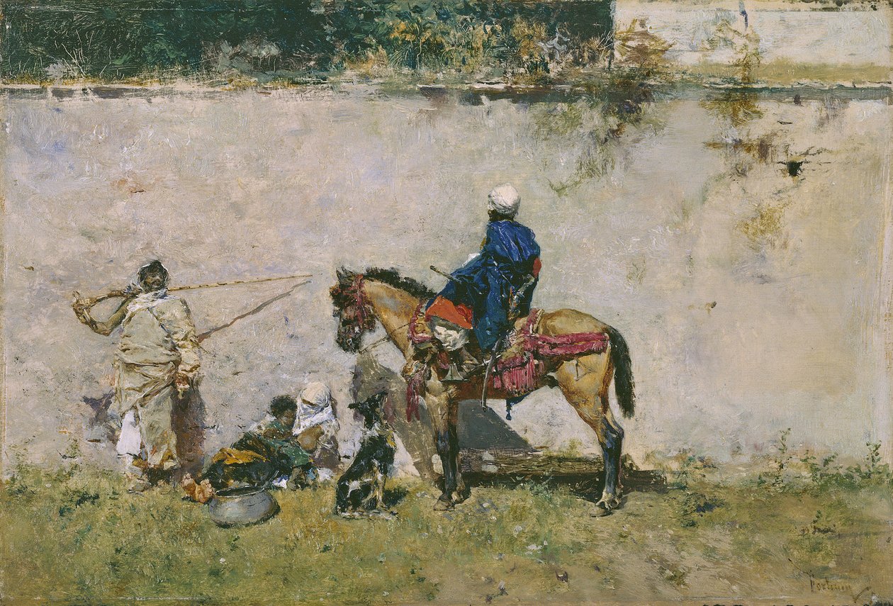 Orientalismo: una famiglia marocchina al bordo dell