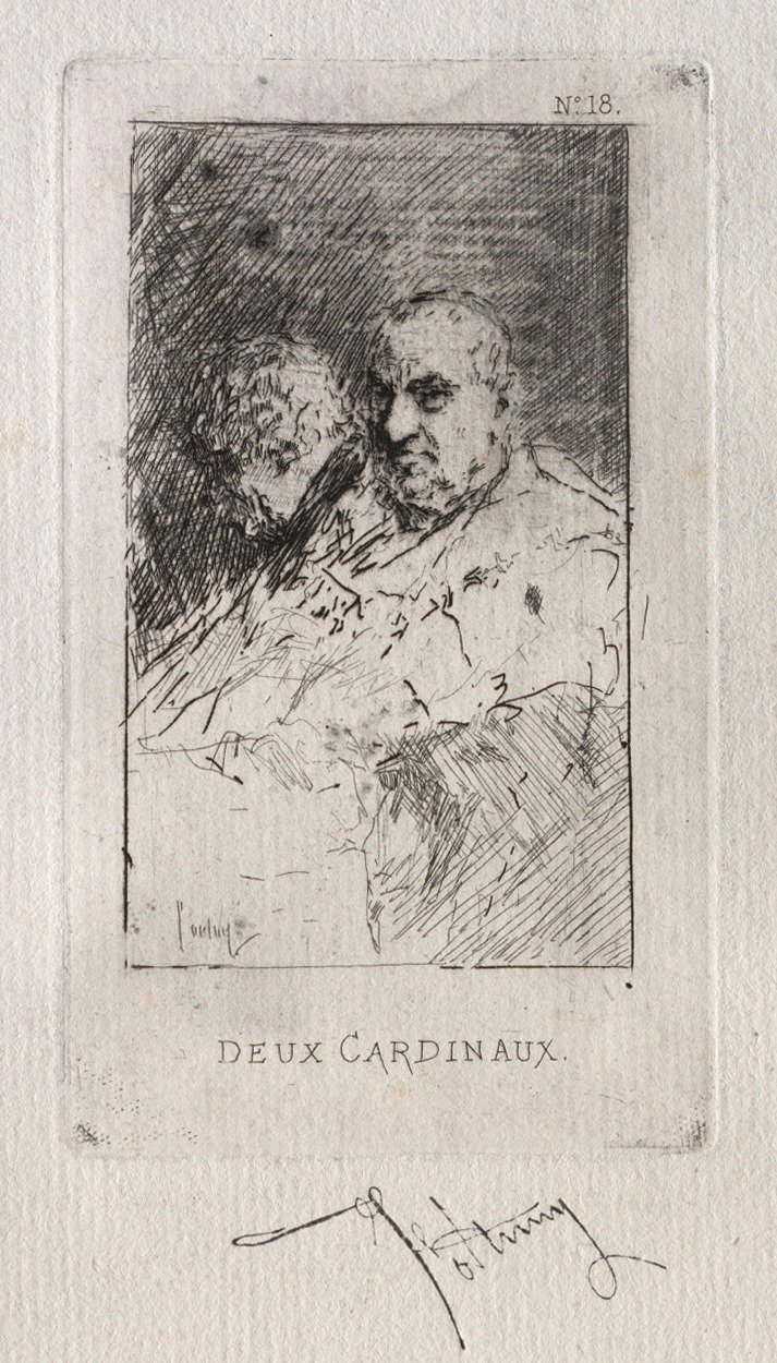 Deaux Cardinaux da Mariano José María Bernardo Fortuny y Carbó