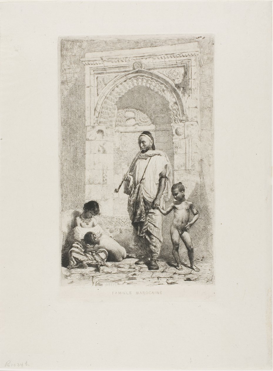 Famiglia marocchina da Mariano Fortuny y Marsal