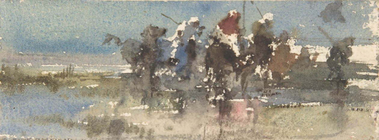 Mori a cavallo da Mariano José María Bernardo Fortuny y Carbó