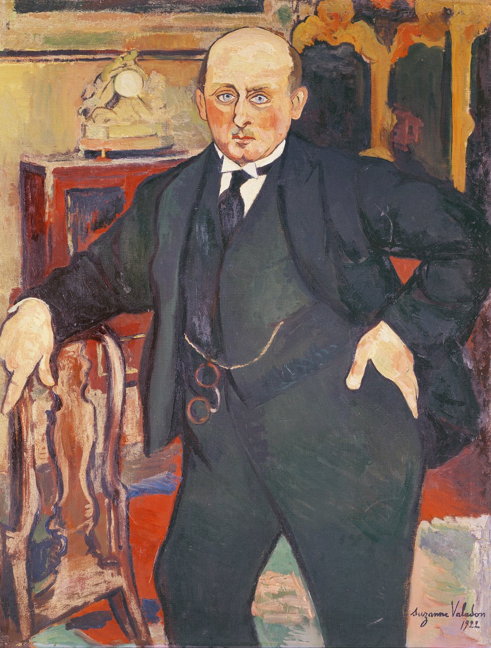Ritratto di Monsieur Mori, 1922 da Marie Clementine (Suzanne) Valadon