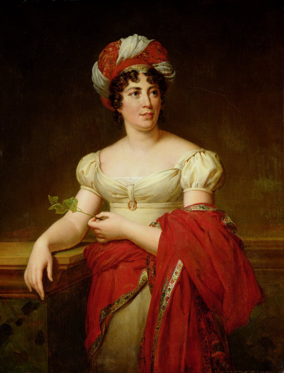 Ritratto di Madame de Stael, copia di un dipinto di François Gérard da Marie Eleonore Godefroid