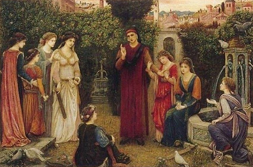 Dante a Verona da Marie Spartali Stillman