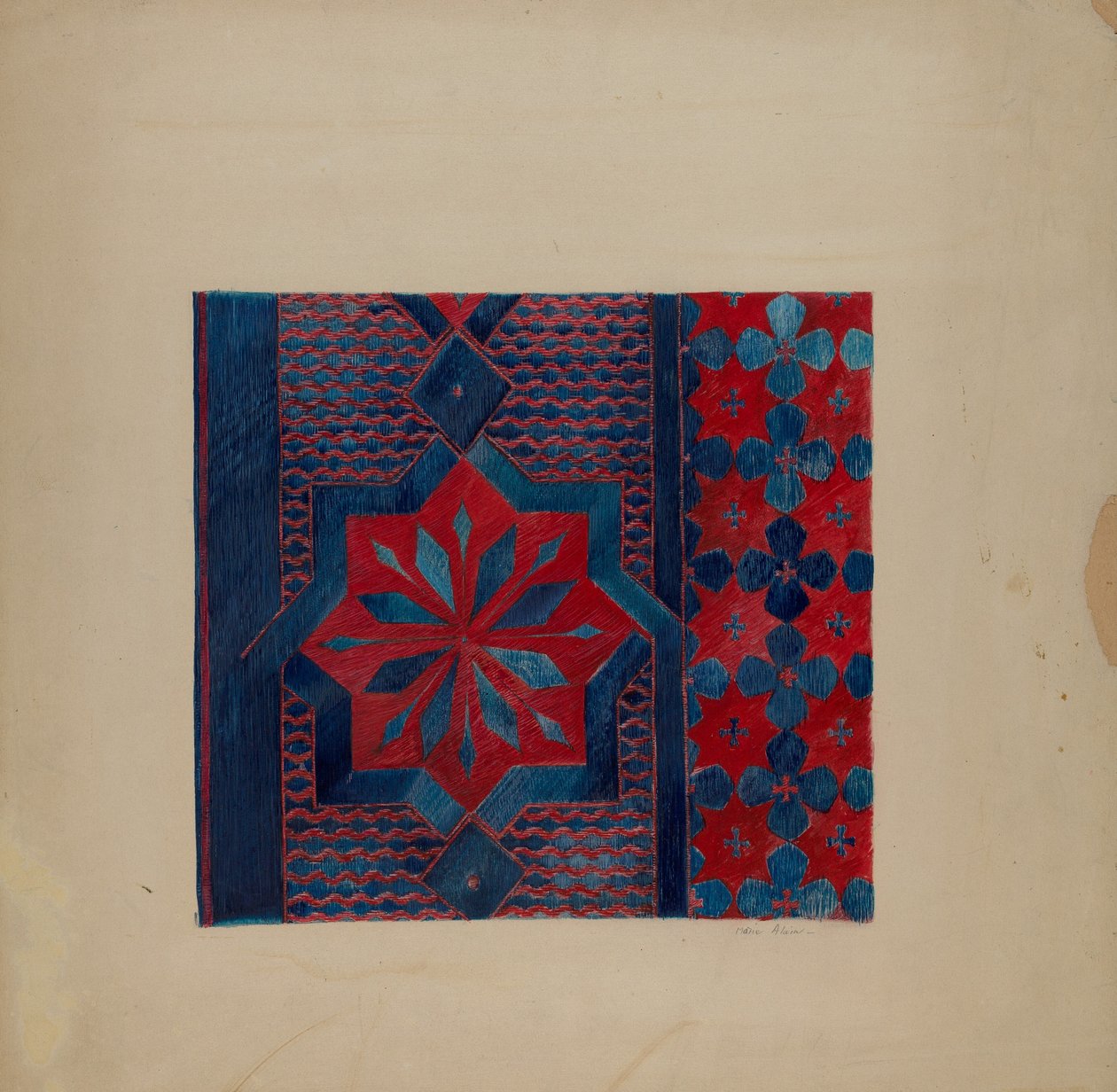 Sotto il tessuto, c. 1938 da Marie Alain