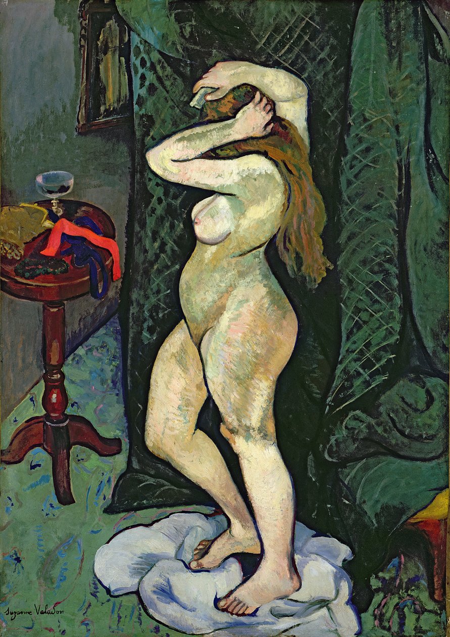 Nudo che si sistema i capelli da Marie Clementine (Suzanne) Valadon