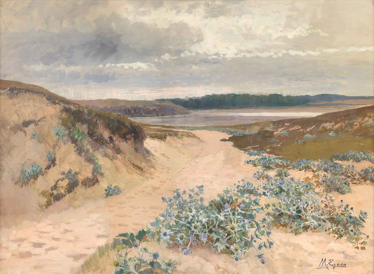 Paesaggio di dune in Bretagna da Marie Egner