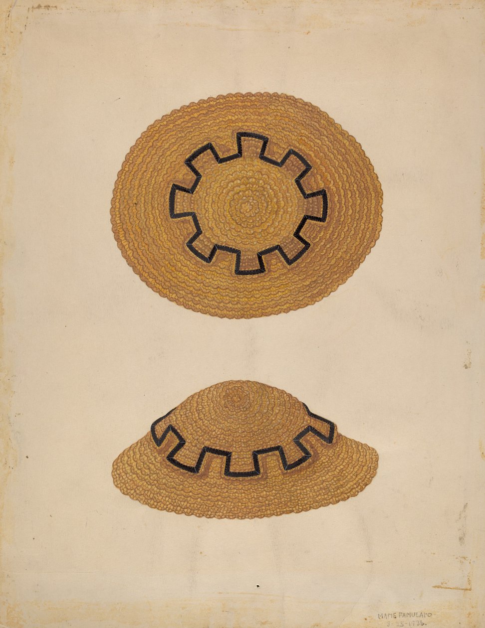 Cappello per bambino, 1936 da Marie Famularo