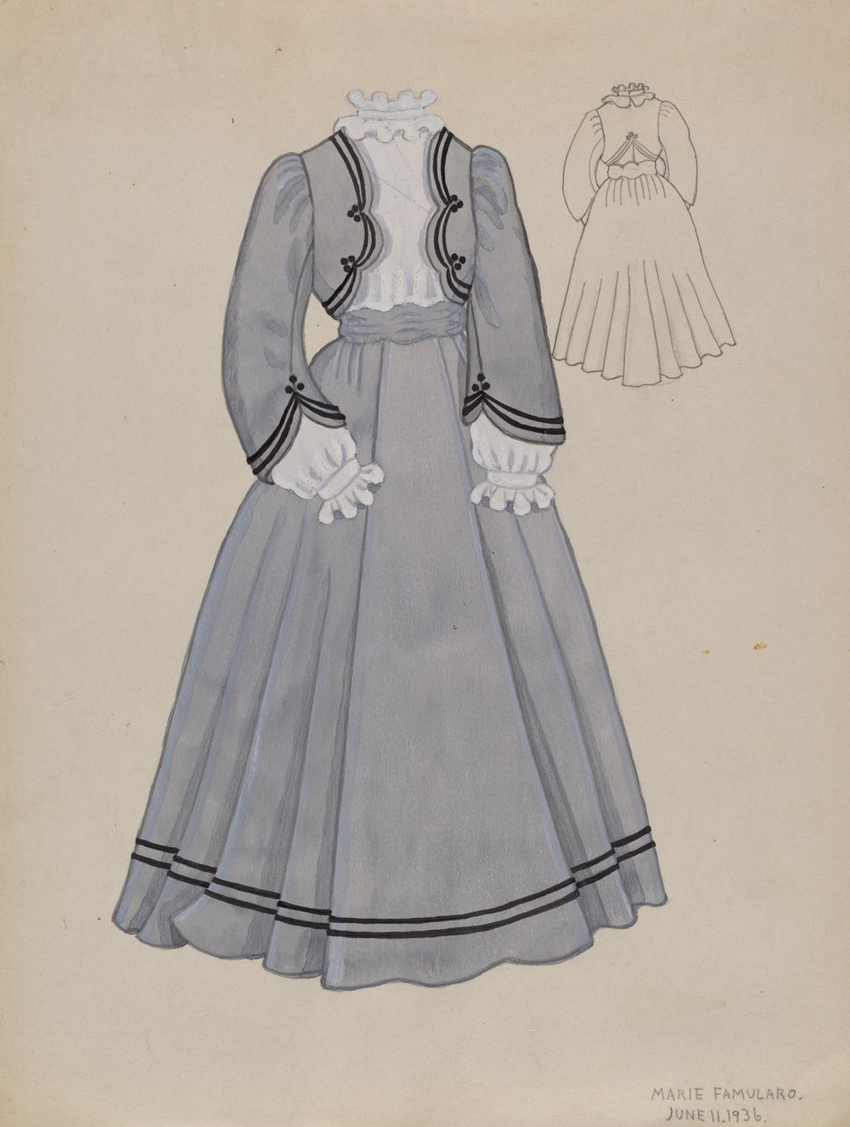 Vestito, 1936 da Marie Famularo