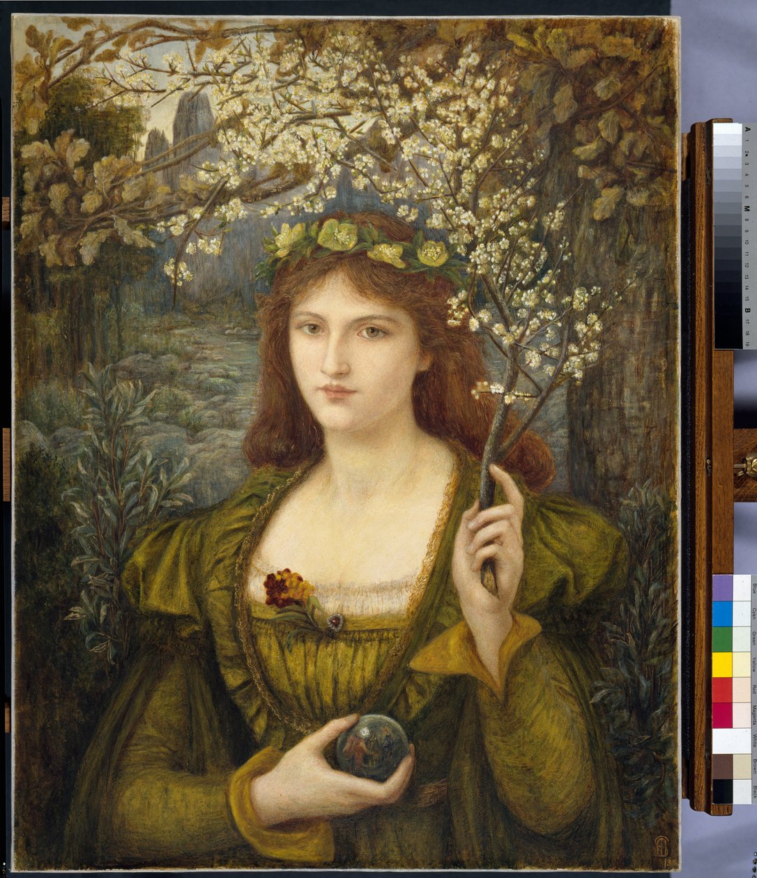 Madonna Pietra Degli Scrovigni da Marie Spartali Stillman