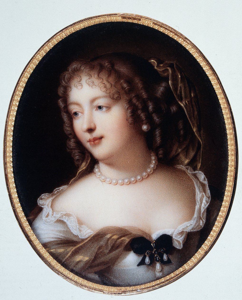 Ritratto di Marie de Rabutin-Chantal (Rabutin Chantal), Marchesa di Sevigne conosciuta come Madame de Sevigne (1626-1696) da Marie Victoire Jaquotot