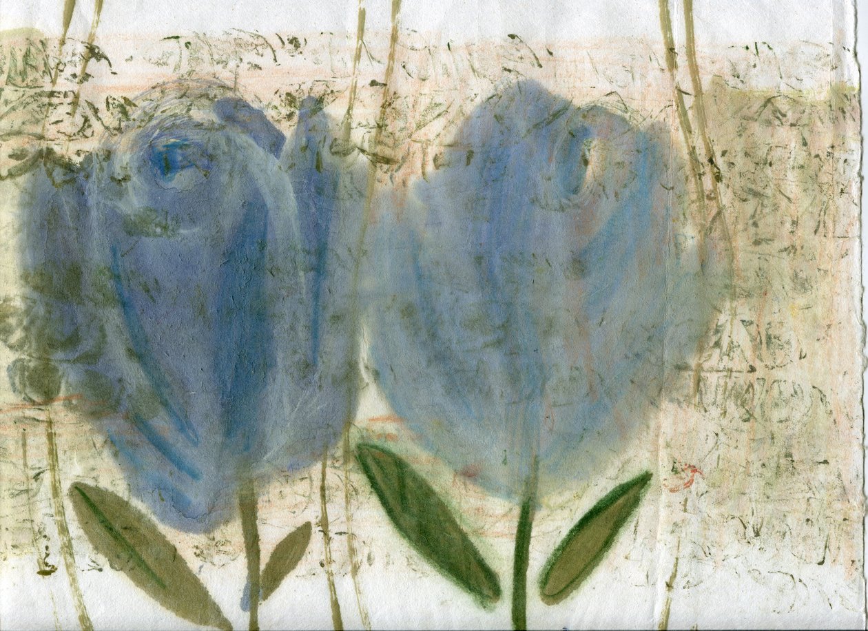 Tulipani blu 2 da Marina Falco