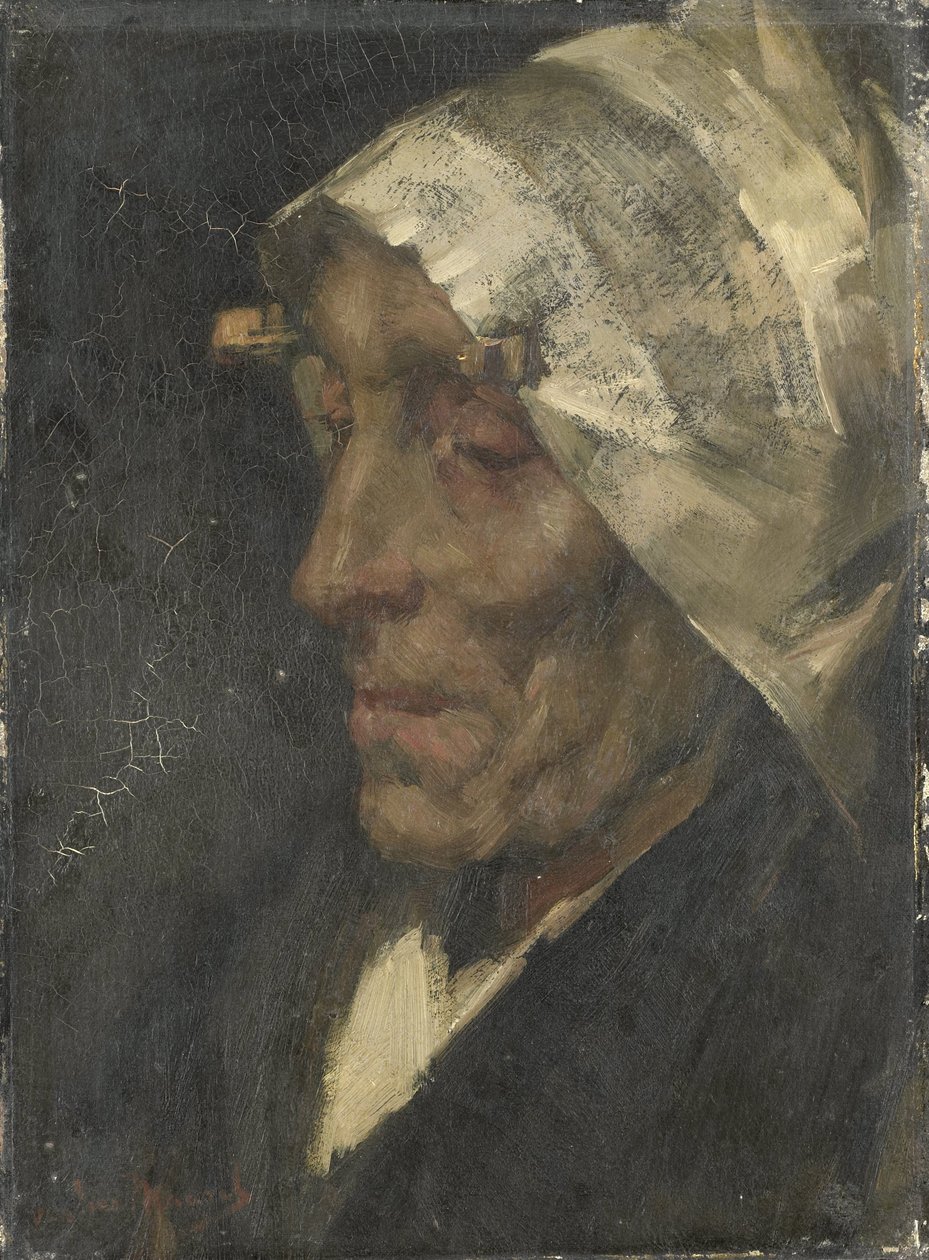 Moglie del pescatore da Marinus van der Maarel