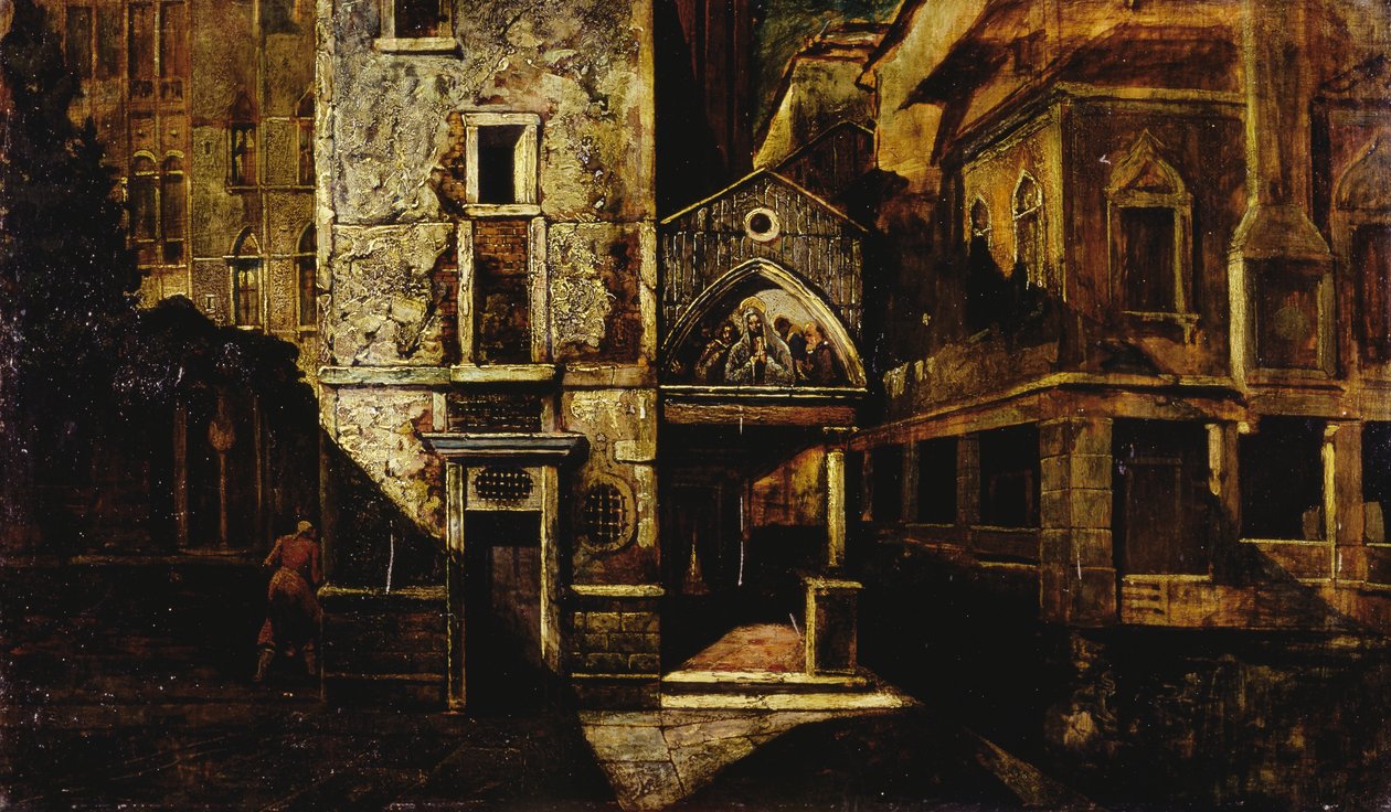 Un angolo a Venezia da Mario de (1852 1924) Maria