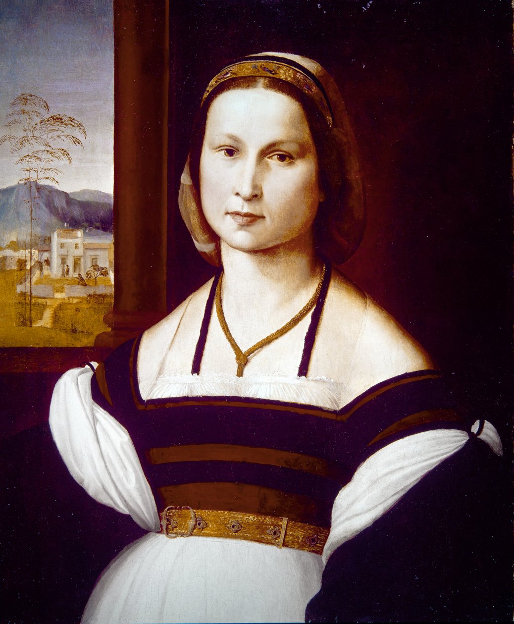 Ritratto di una giovane donna da Mariotto Albertinelli