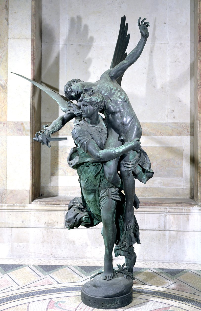 Gloria Victis, 1874 da Marius Jean Antonin Mercie