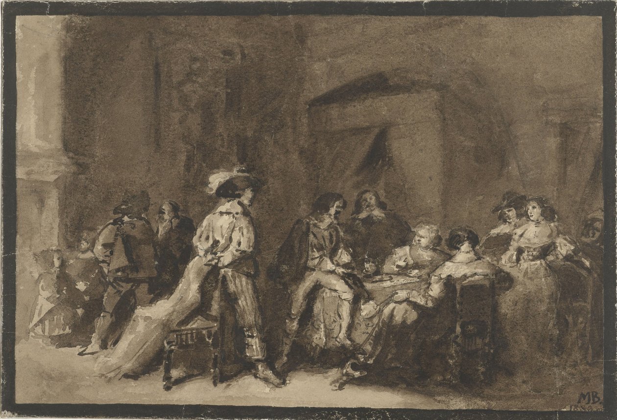 Scena storica da Marius Bauer