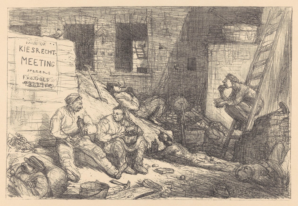 Campagna elettorale olandese da Marius Bauer