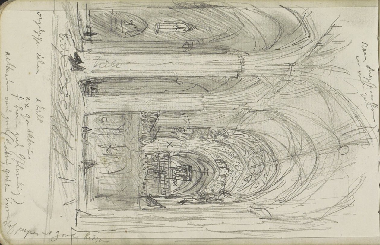 Interno della cattedrale di Siviglia da Marius Bauer