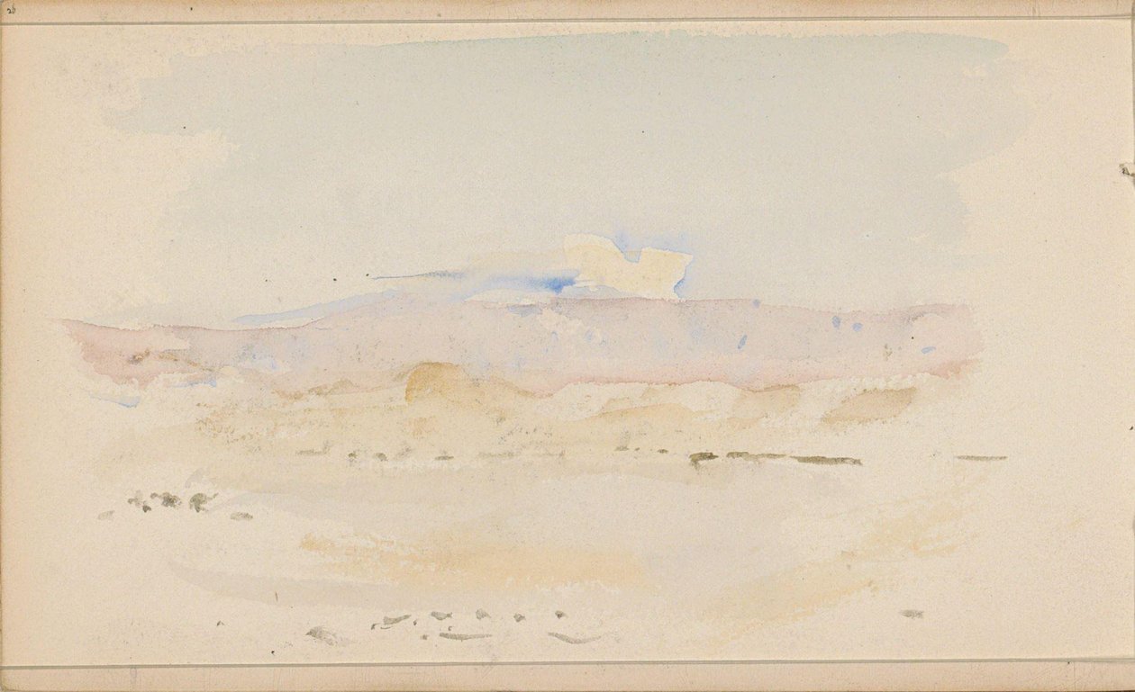 Paesaggio desertico con montagne da Marius Bauer