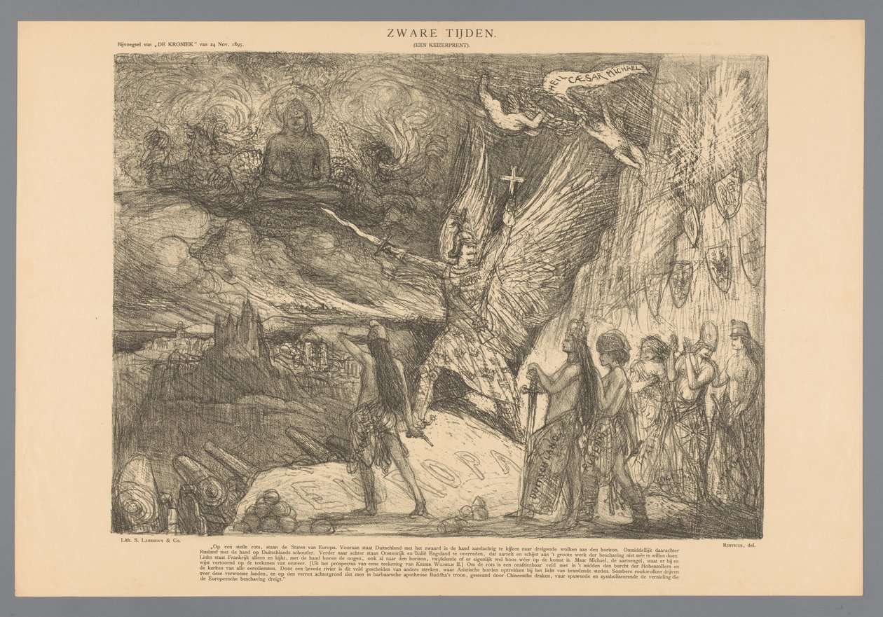 Tempi difficili (una stampa imperiale) da Marius Bauer