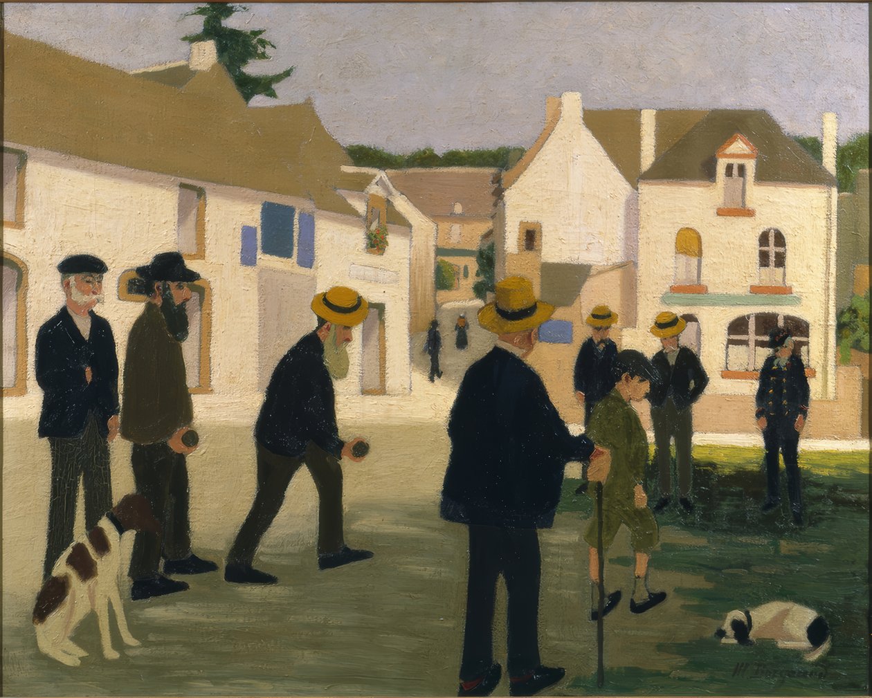 Il gioco delle bocce da Marius Borgeaud