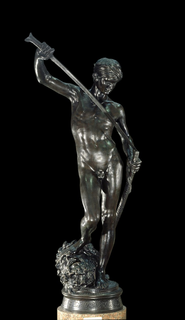 David (scultura in bronzo di Antonin Mercia) da Marius Jean Antonin Mercie
